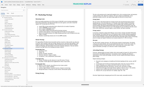 maid to perfection franchise business plan 4