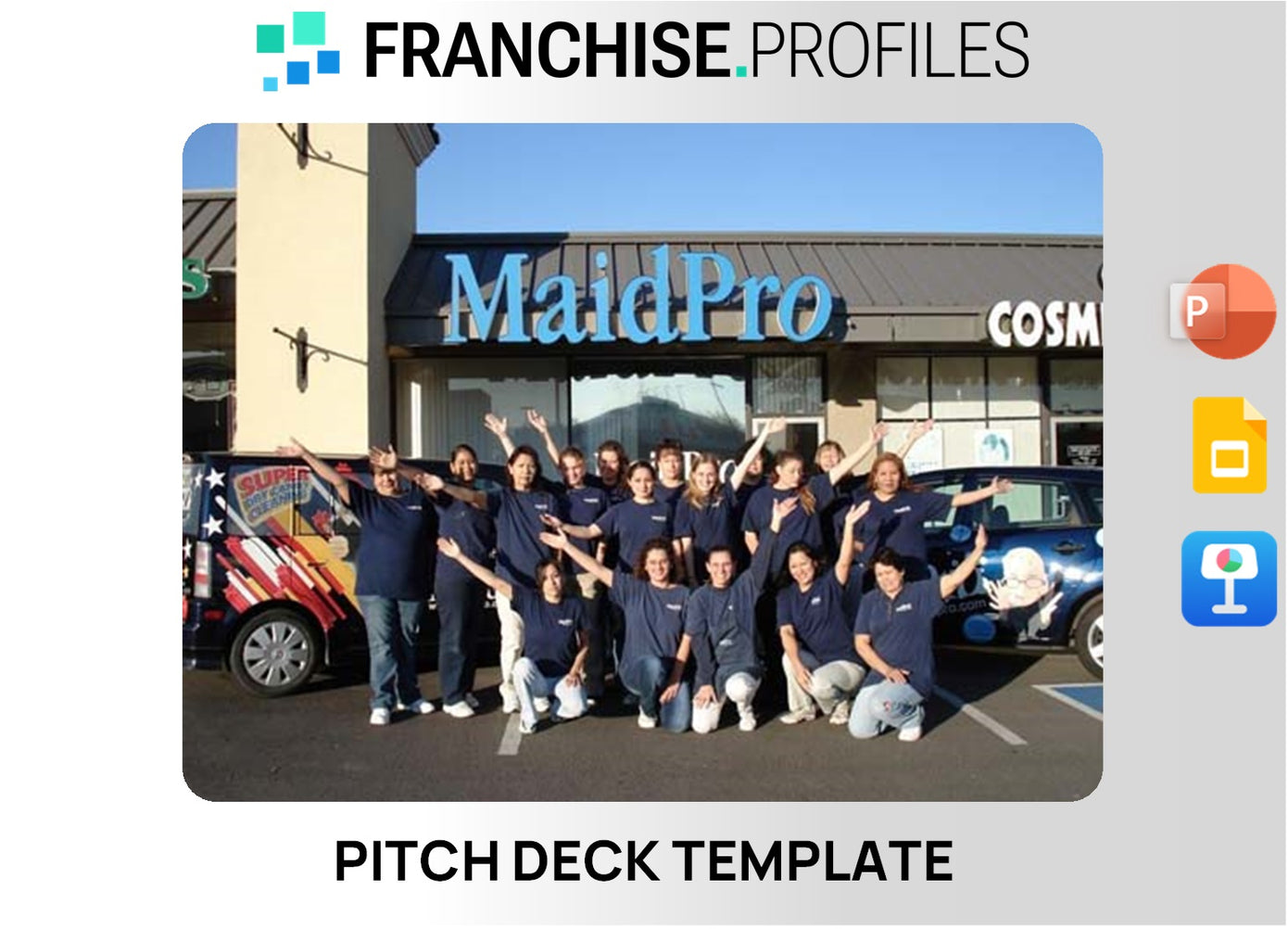 MaidPro Franchise Pitch Deck Template