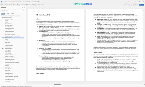 mainstay suites franchise business plan 3