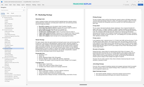 mainstay suites franchise business plan 4