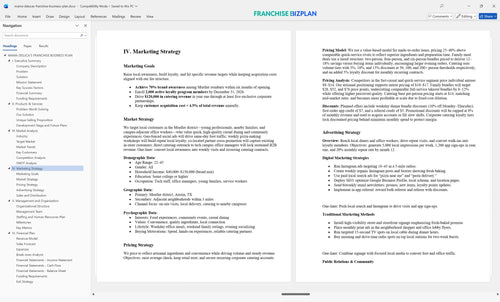 mama delucas franchise business plan 4