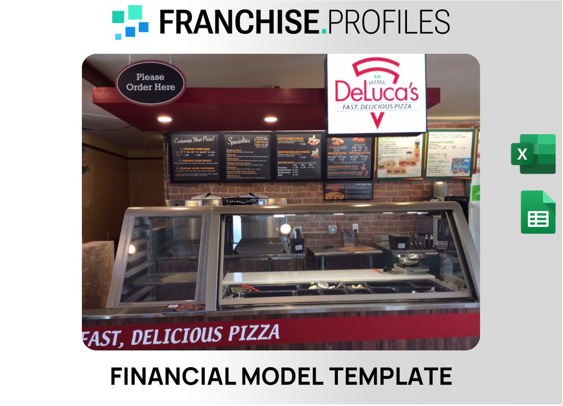 Mama DeLuca's Franchise Financial Model Template