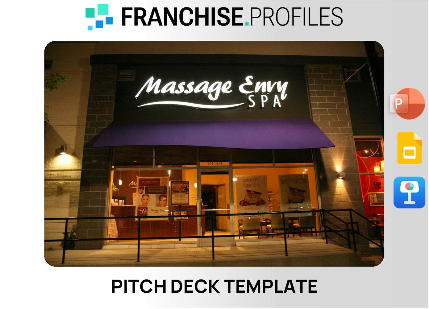 Massage Envy Franchise Pitch Deck Template