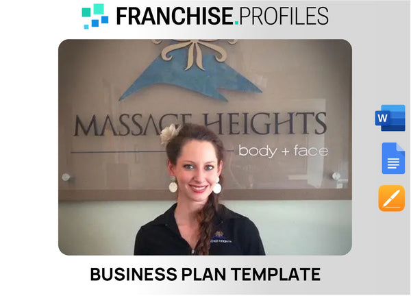 Massage Heights Franchise Business Plan Template