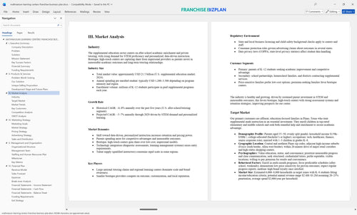 mathnasium learning centers franchise business plan 3