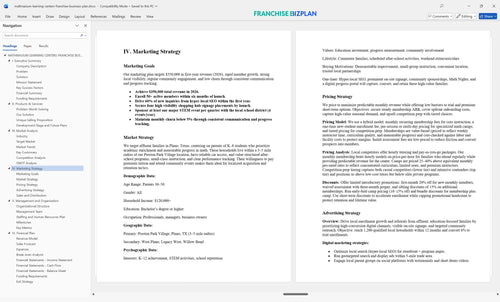 mathnasium learning centers franchise business plan 4