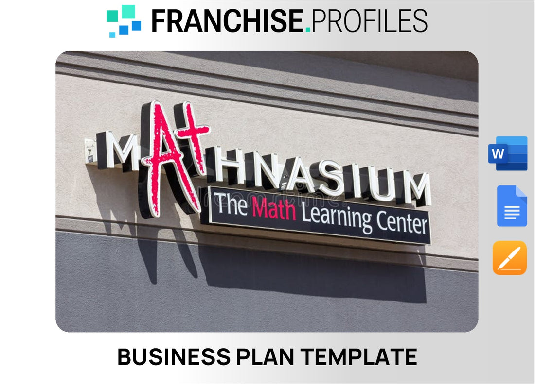 Mathnasium Learning Centers Franchise Business Plan Template