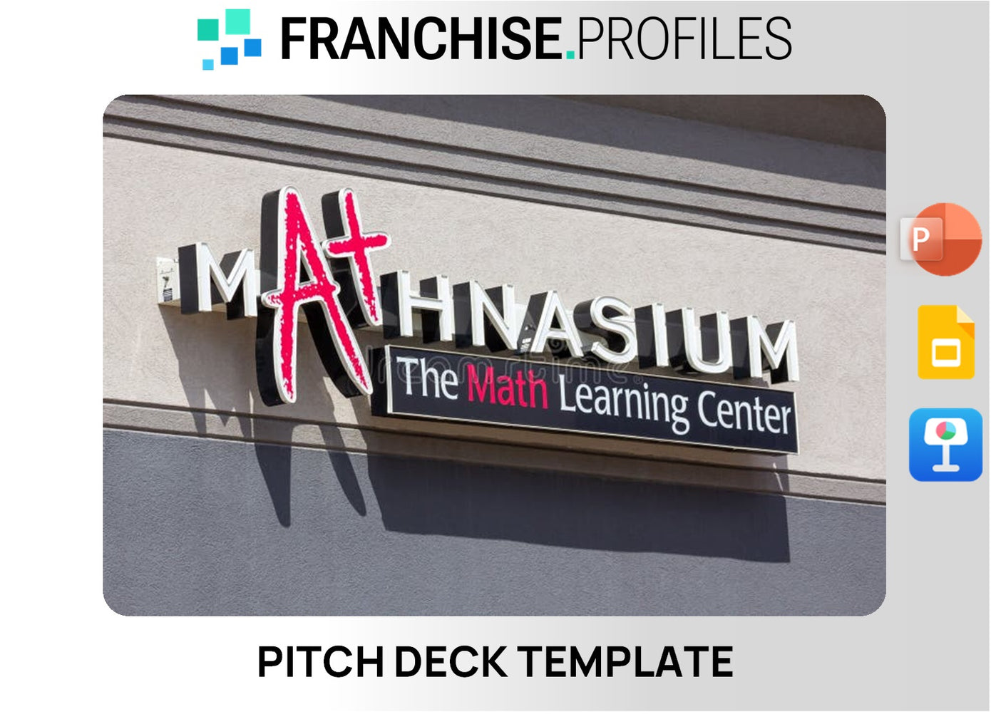 Mathnasium Learning Centers Franchise Pitch Deck Template