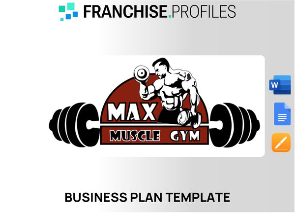 Max Muscle Franchise Business Plan Template