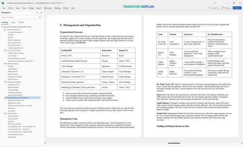 maxliving franchise business plan 5