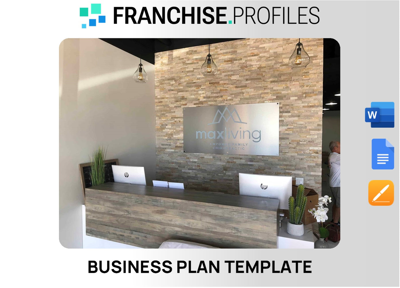 MaxLiving Franchise Business Plan Template