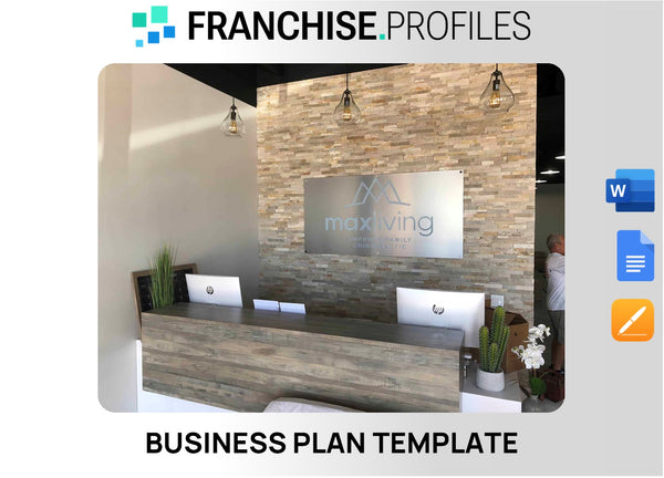 MaxLiving Franchise Business Plan Template