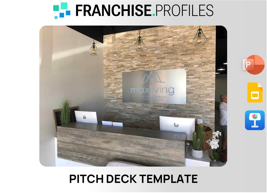 MaxLiving Franchise Pitch Deck Template