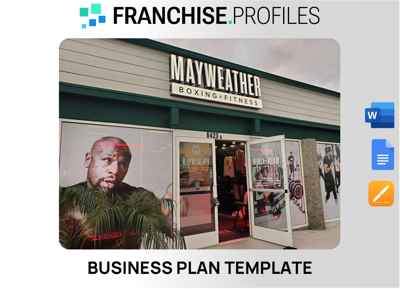 Mayweather Boxing + Fitness Franchise Business Plan Template