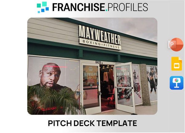 Mayweather Boxing + Fitness Franchise Pitch Deck Template