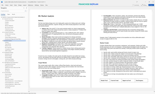 mazzios italian eatery franchise business plan 3