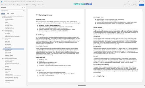 mazzios italian eatery franchise business plan 4