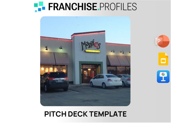 Mazzio's Italian Eatery Franchise Pitch Deck Template