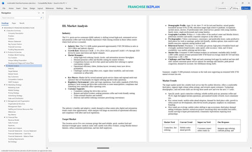 mcdonalds franchise business plan 3