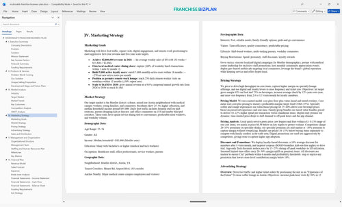 mcdonalds franchise business plan 4