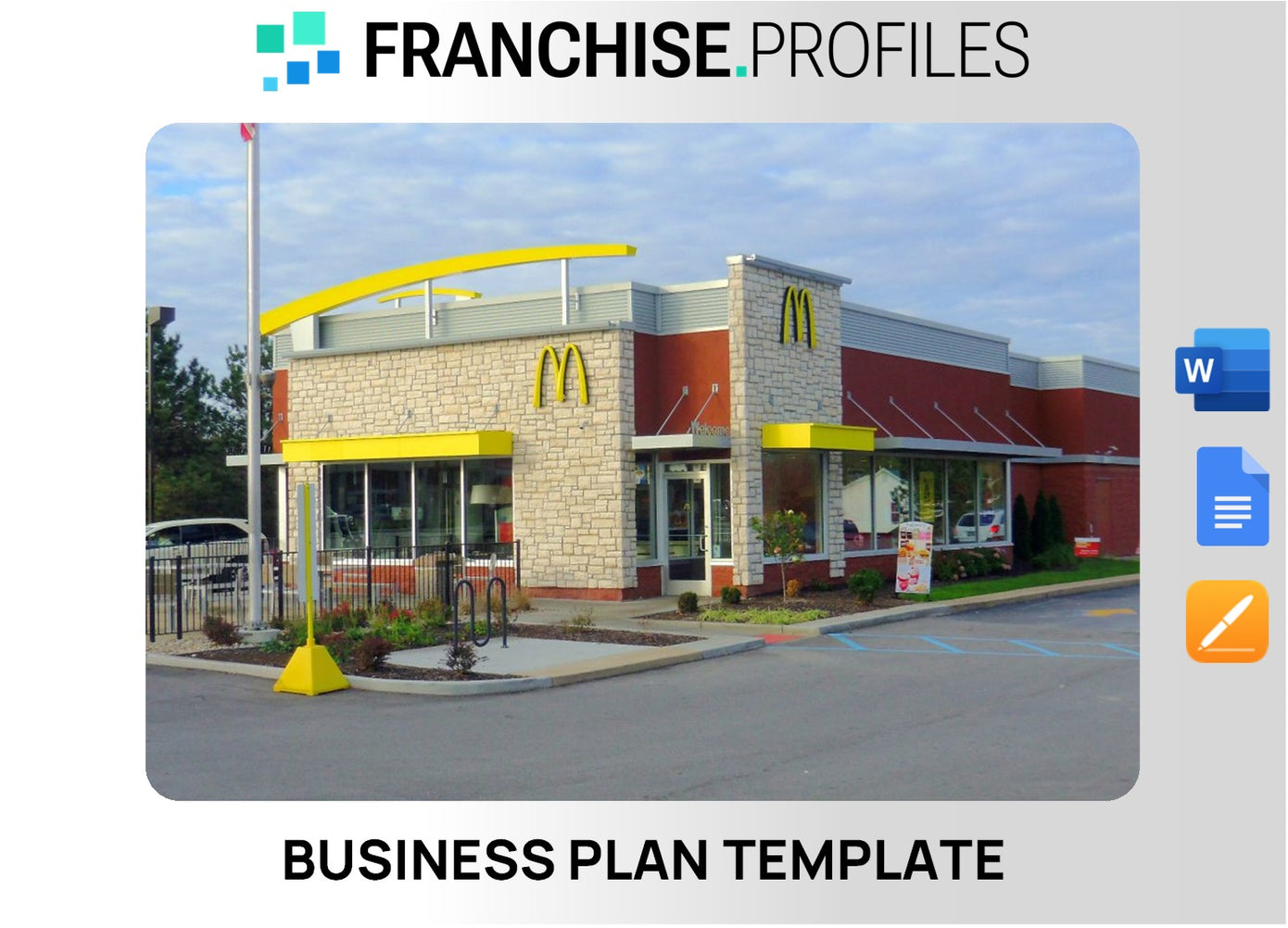 McDonald's Franchise Business Plan Template