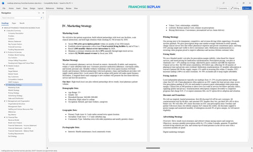 medicap pharmacy franchise business plan 4