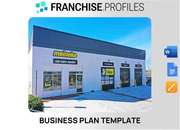 Meineke Car Care Center Franchise Business Plan Template