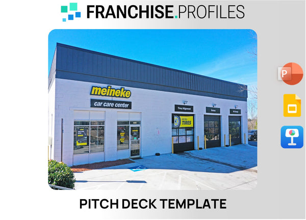 Meineke Car Care Center Franchise Pitch Deck Template