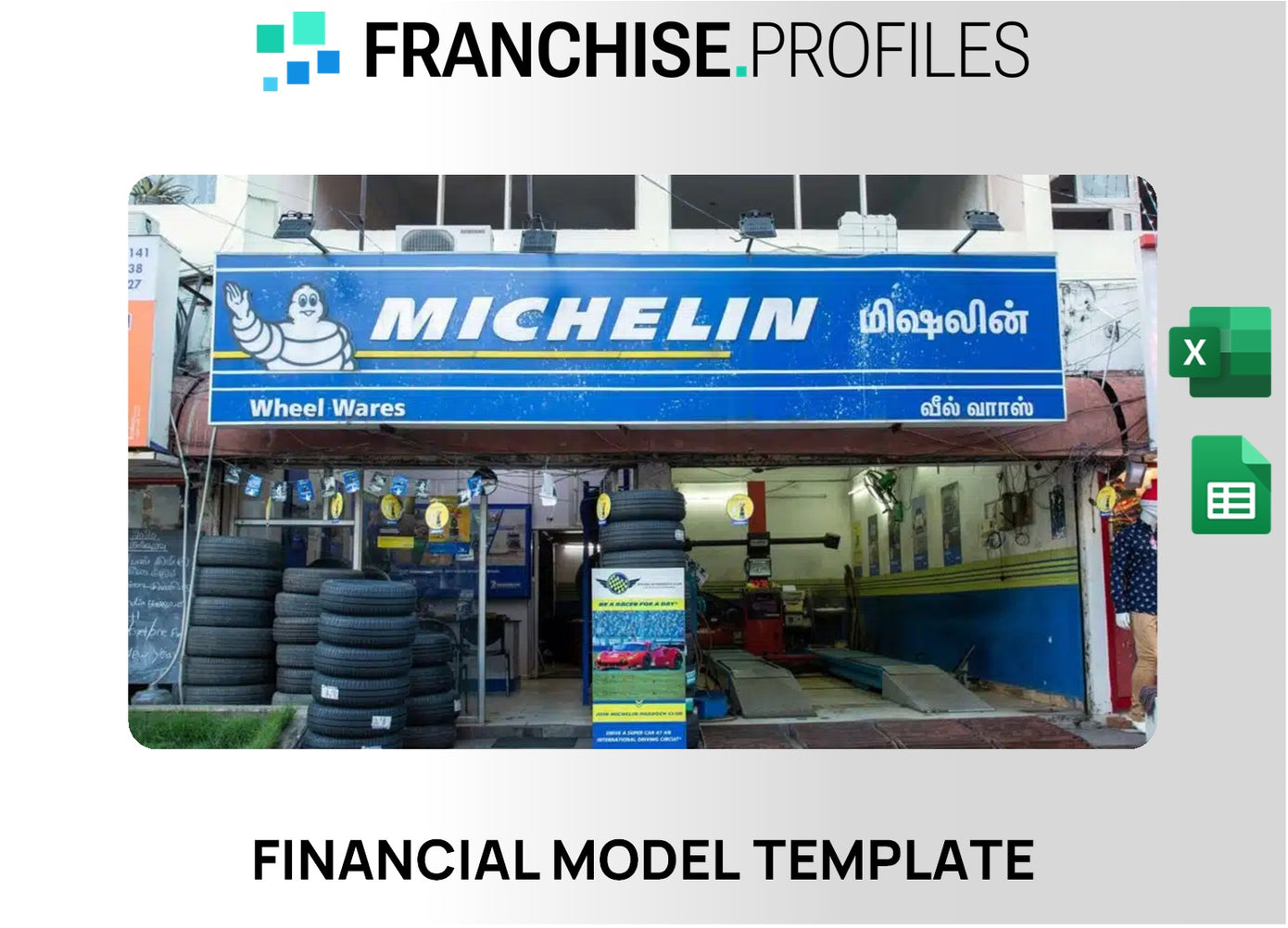 Michelin Commercial Service Network Franchise Financial Model Template