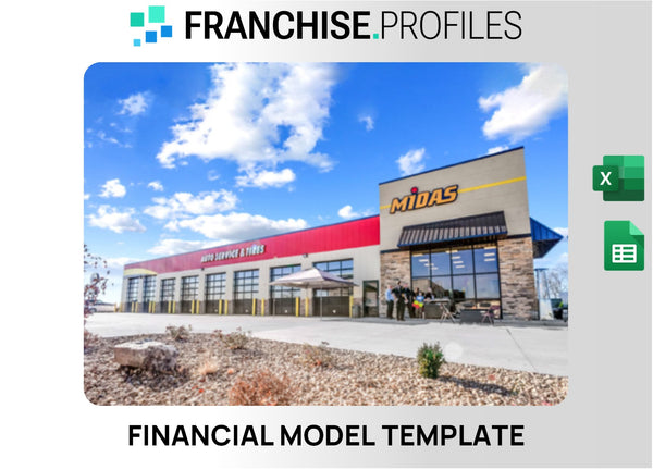 Midas Franchise Financial Model Template