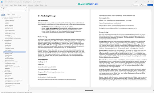miracle ear franchise business plan 4