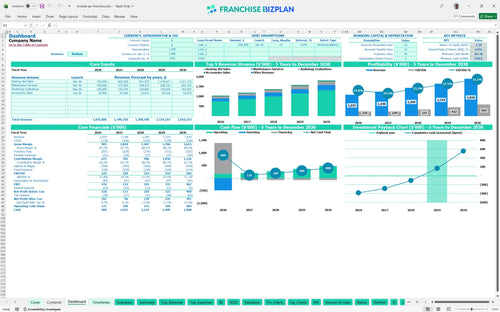 miracle ear financial model dashboard 0c55a282 a31c 4e26 bb1f afcdcc55095e