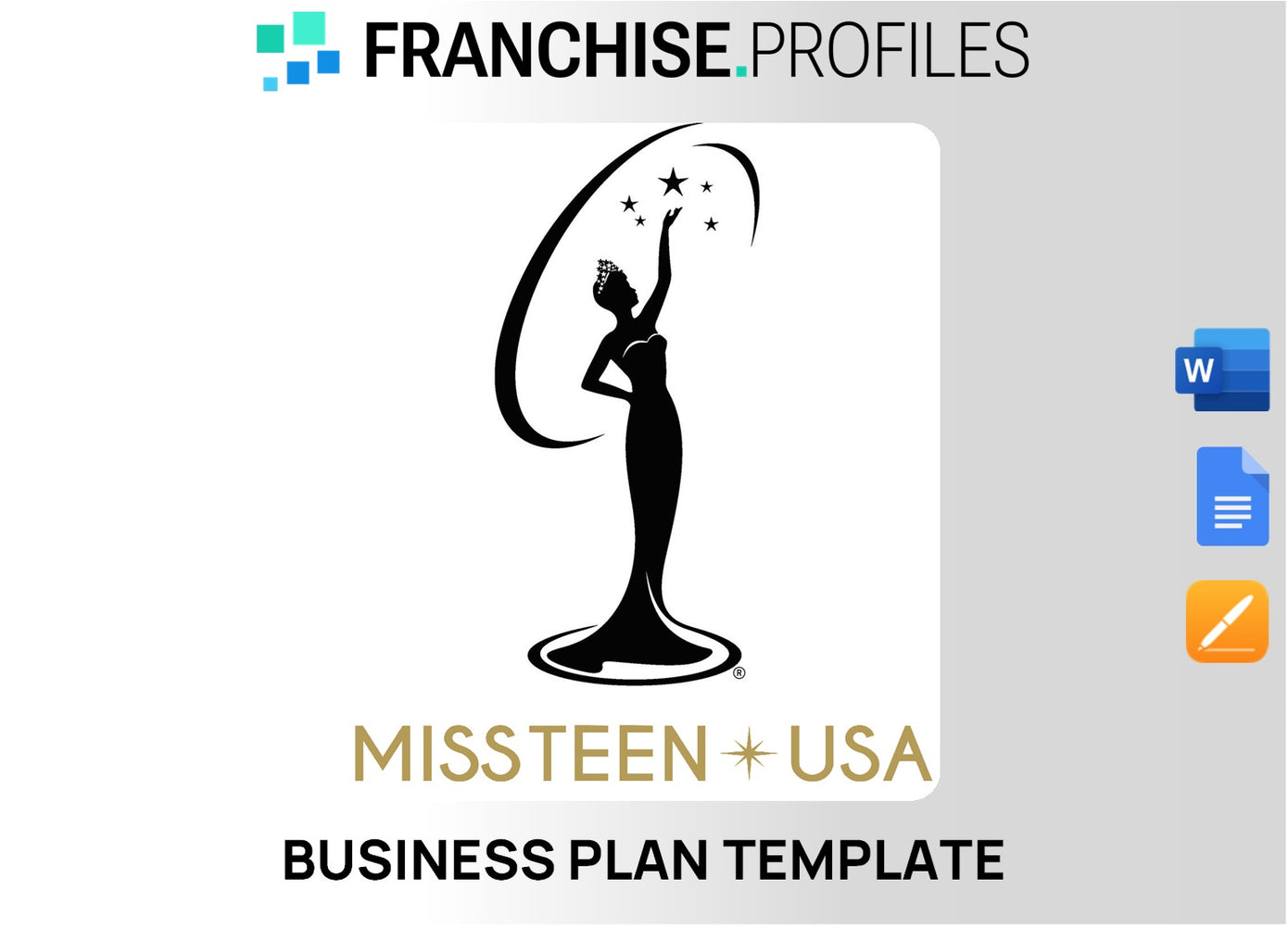 Miss Teen USA Franchise Business Plan Template