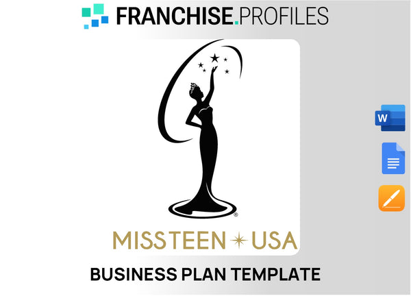 Miss Teen USA Franchise Business Plan Template