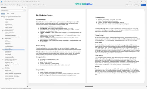 mister softee franchise business plan 4