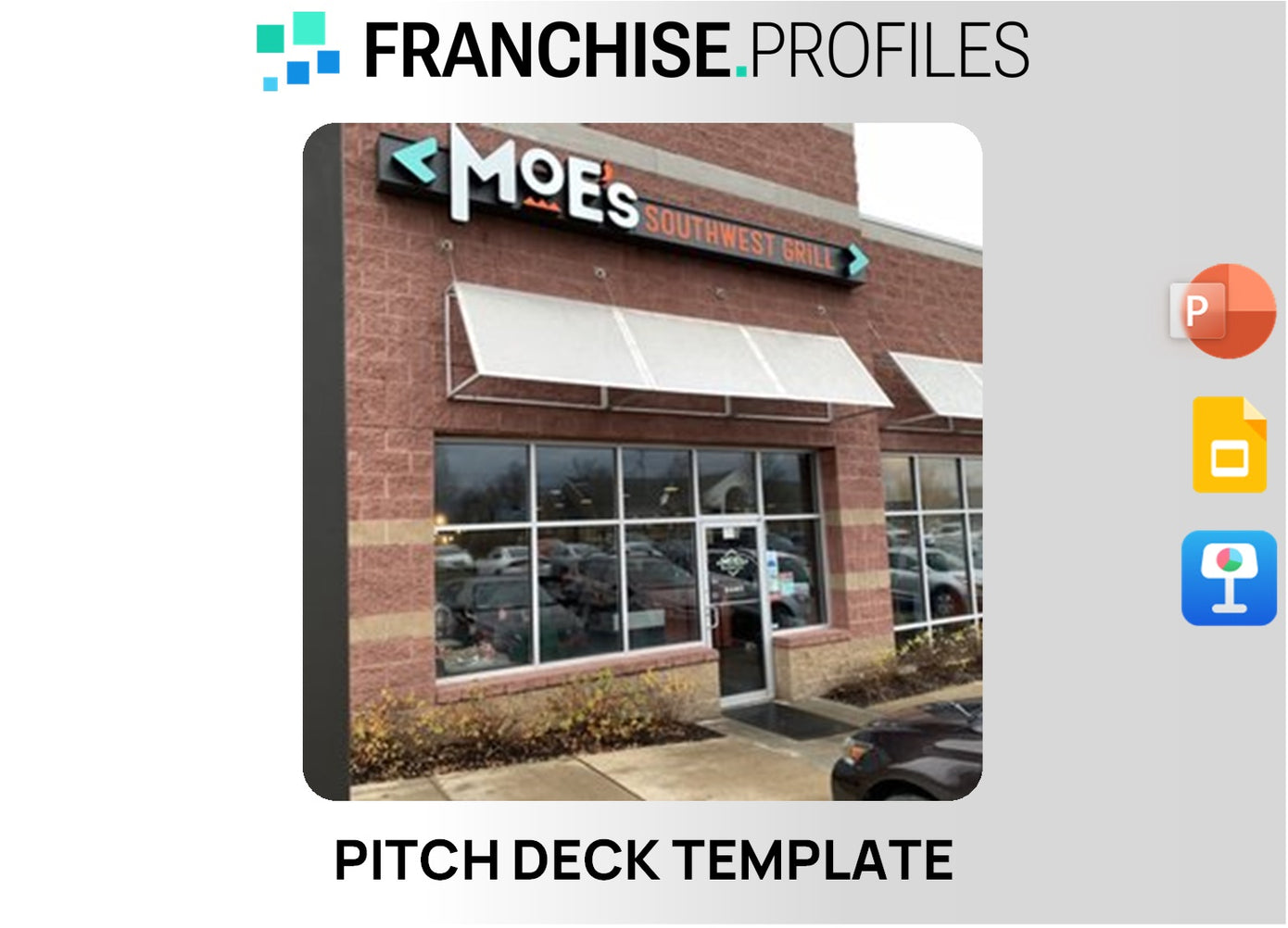 Moe's Southwest Grill Franchise Pitch Deck Template