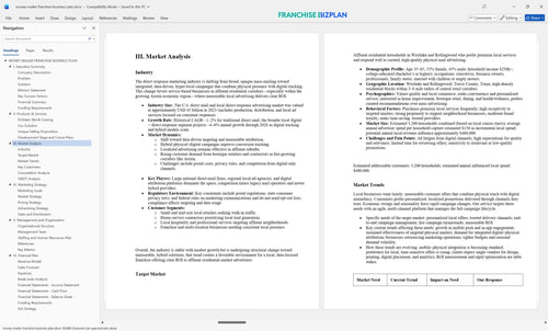 money mailer franchise business plan 3