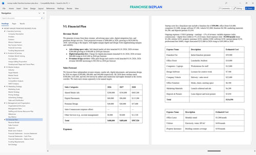 money mailer franchise business plan 6