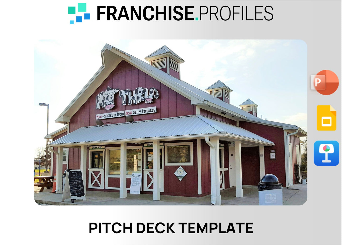Moo Thru Franchise Pitch Deck Template