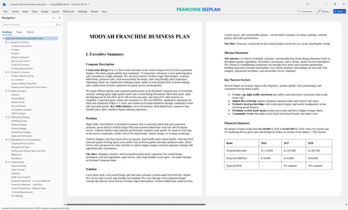 mooyah franchise business plan 1