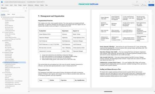 mosquito authority franchise business plan 5