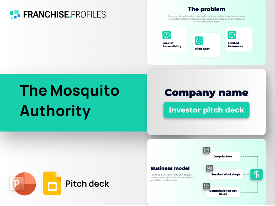 The Mosquito Authority Franchise Pitch Deck Template