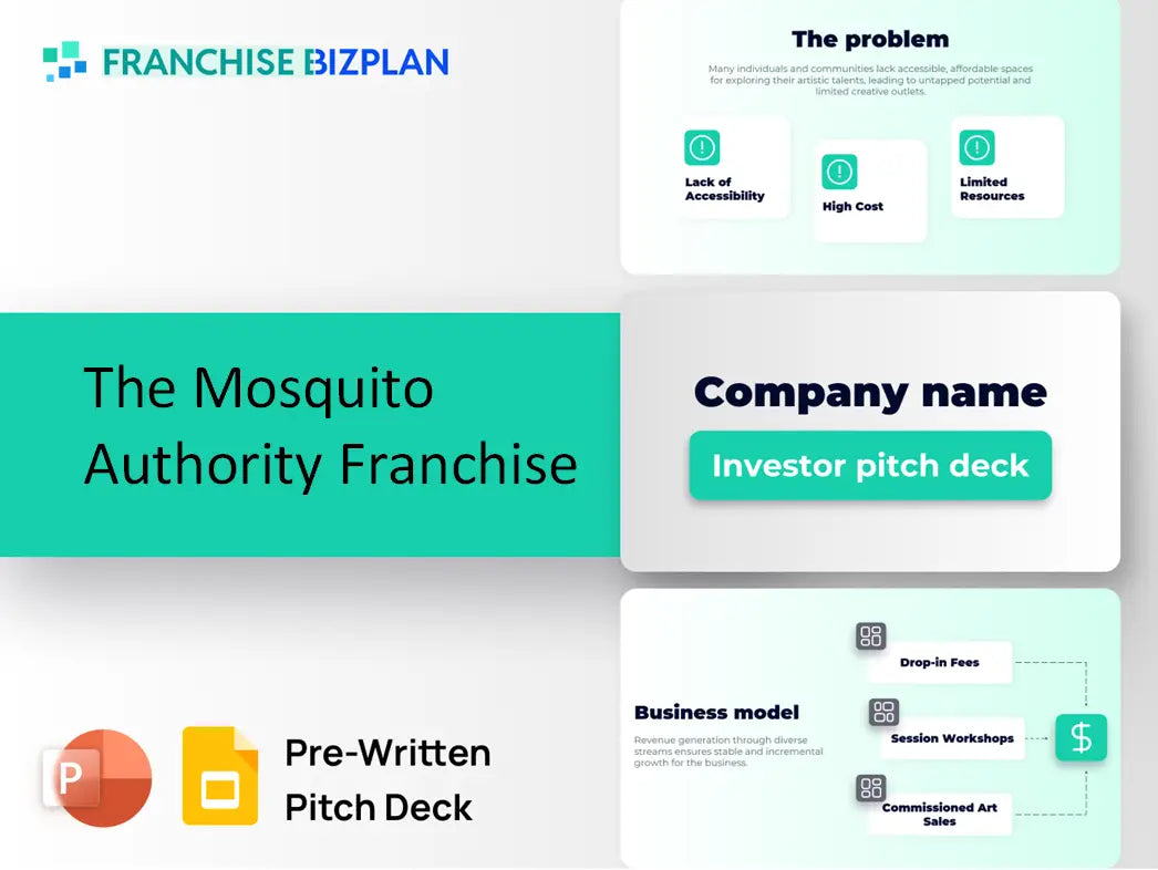 The Mosquito Authority Franchise Investment Pitch Deck 2026