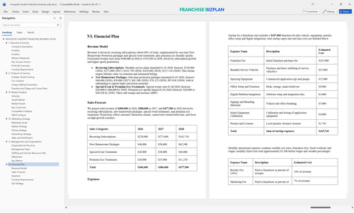 mosquito hunters franchise business plan 6