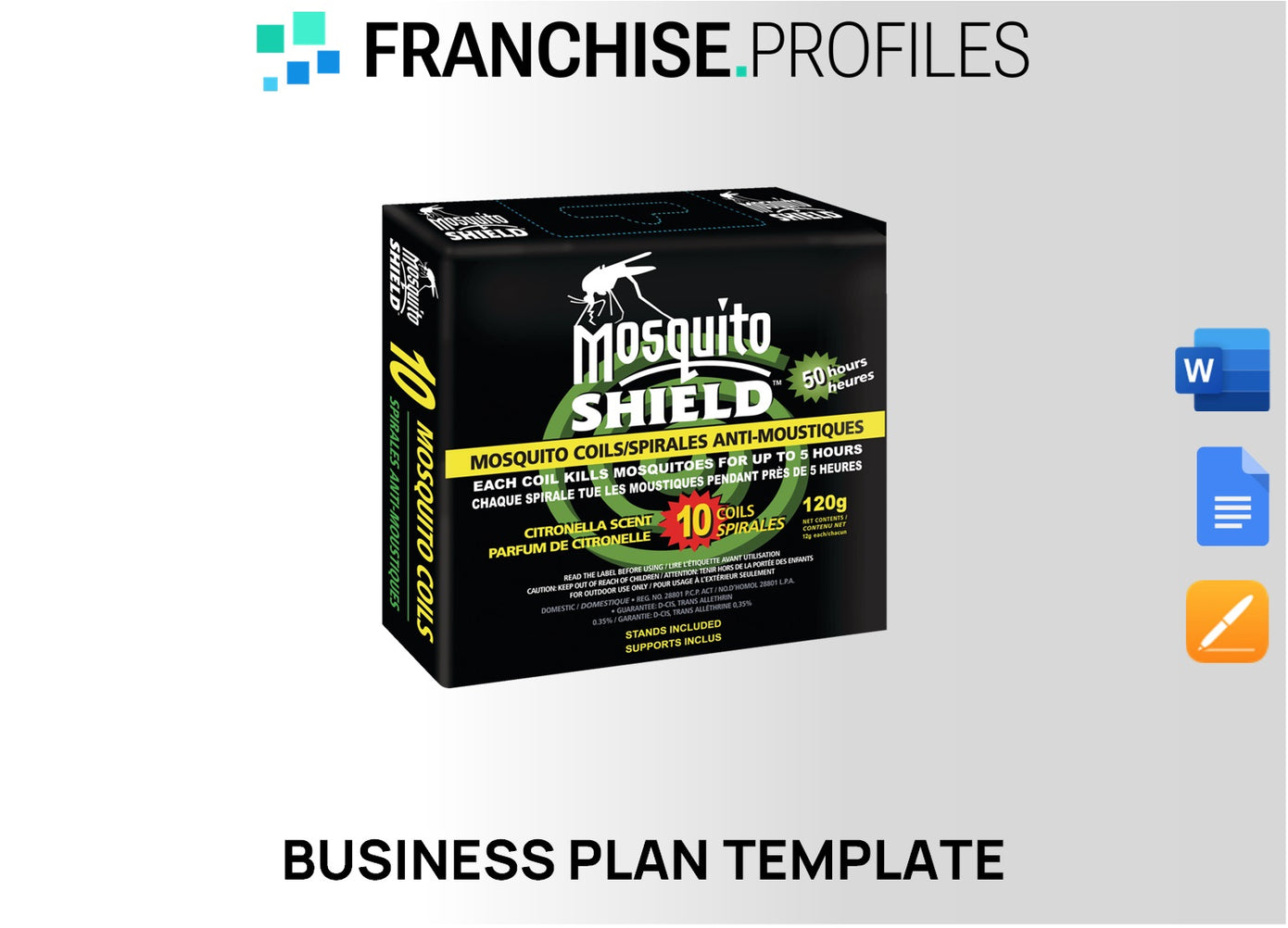 Mosquito Shield Franchise Business Plan Template