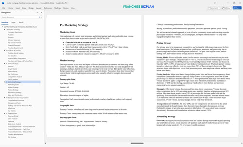 motto mortgage franchise business plan 4