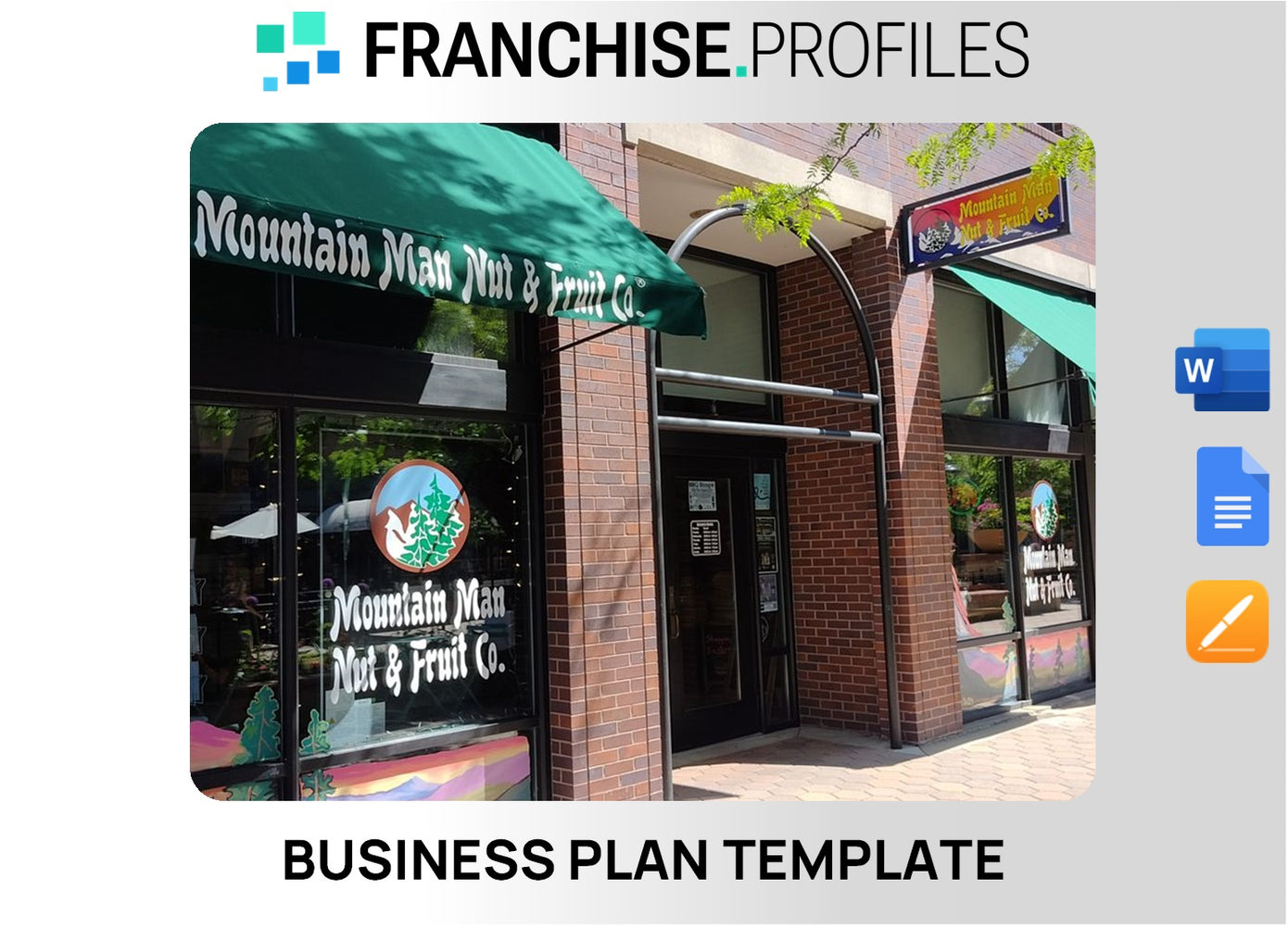 Mountain Man Nut & Fruit Co. Franchise Business Plan Template