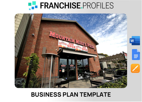 Mountain Mike's Pizza Franchise Business Plan Template