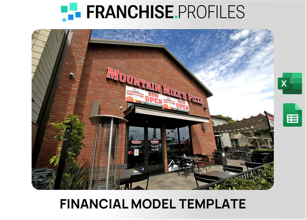 Mountain Mike's Pizza Franchise Financial Model Template