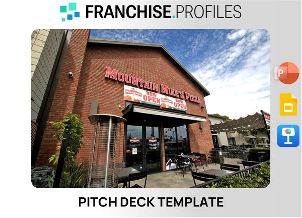 Mountain Mike's Pizza Franchise Pitch Deck Template